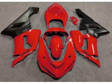 Gloss Red 2005-2006 ZX6R Motorcycle Fairing