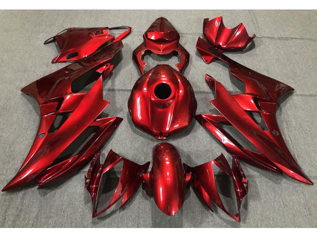 Gloss Red 2006-2007 R6 Motorcycle Fairing Gloss Red 2006-2007 R6 Motorcycle Fairing