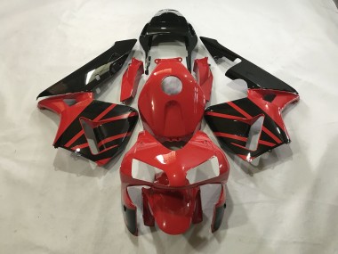 Gloss Red / Black 2003-2004 CBR600RR Motorcycle Fairing