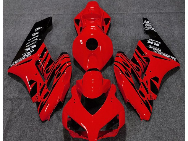 Gloss Red Flame 2004-2005 CBR1000RR Motorcycle Fairing Gloss Red Flame 2004-2005 CBR1000RR Motorcycle Fairing