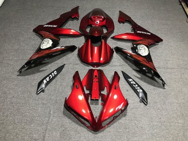 Gloss Red & Logos 2004-2006 R1 Motorcycle Fairing