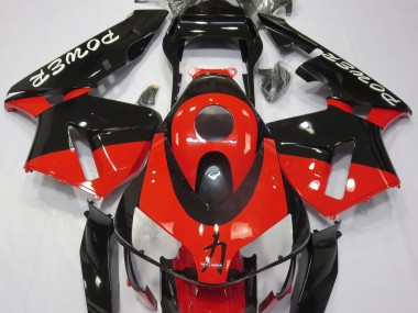 Gloss Red Power 2003-2004 CBR600RR Motorcycle Fairing