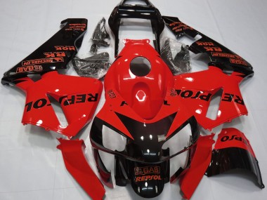 Gloss Red Repsol 2003-2004 CBR600RR Motorcycle Fairing