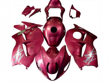 Gloss Red & Silver Logo 1997-2007 GSXR 1300 Hayabusa Motorcycle Fairing