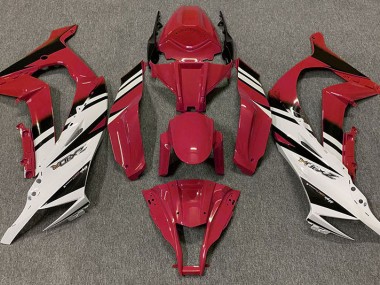 Gloss Red & White 2011-2015 ZX10R Motorcycle Fairing