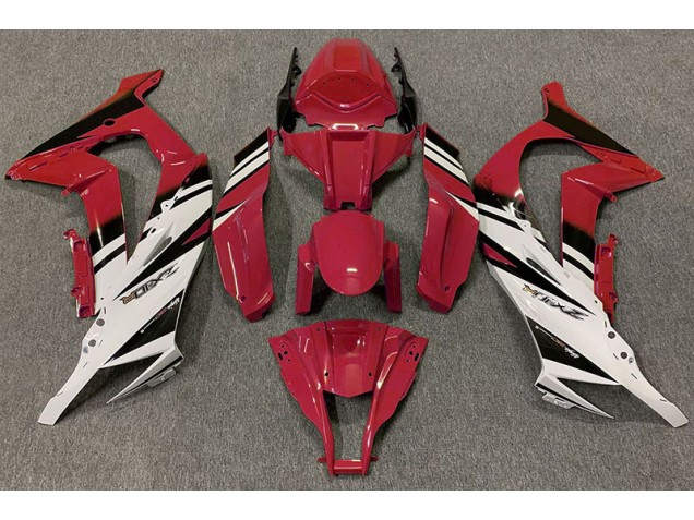 Gloss Red & White 2011-2015 ZX10R Motorcycle Fairing Gloss Red & White 2011-2015 ZX10R Motorcycle Fairing