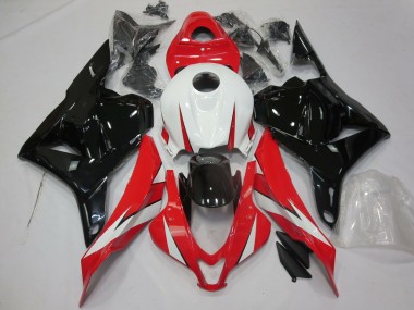 Gloss Red White and Black 2009-2012 CBR600RR Motorcycle Fairing