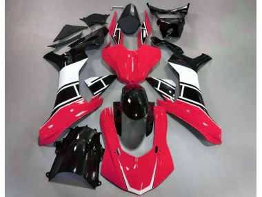 Gloss Red White and Black 2015-2019 R1 Motorcycle Fairing