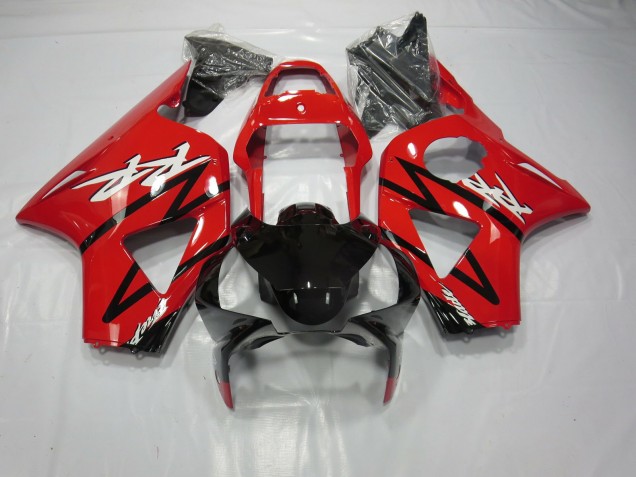 Gloss Red and Black 2002-2003 CBR954RR Motorcycle Fairing Gloss Red and Black 2002-2003 CBR954RR Motorcycle Fairing