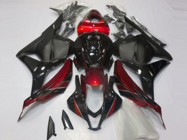 Gloss Red and Black 2009-2012 CBR600RR Motorcycle Fairing