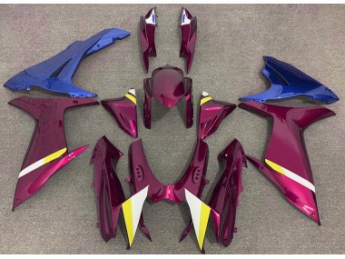Gloss Red and Blue 2011-2024 GSXR 600-750 Motorcycle Fairing