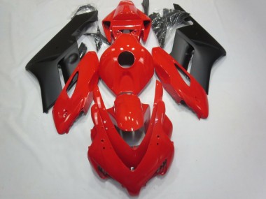 Gloss Red and Matte Black 2004-2005 CBR1000RR Motorcycle Fairing