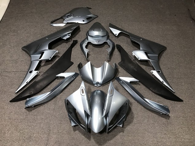 Gloss Silver 2006-2007 R6 Motorcycle Fairing Gloss Silver 2006-2007 R6 Motorcycle Fairing