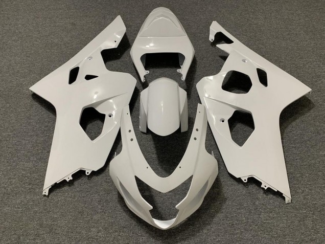 Gloss White 2004-2005 GSXR 600-750 Motorcycle Fairing Gloss White 2004-2005 GSXR 600-750 Motorcycle Fairing