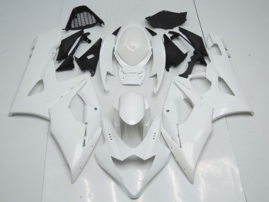 Gloss White 2005-2006 GSXR 1000 Motorcycle Fairing