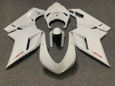 Gloss White 2007-2014 Ducati 848 1098 1198 Motorcycle Fairing