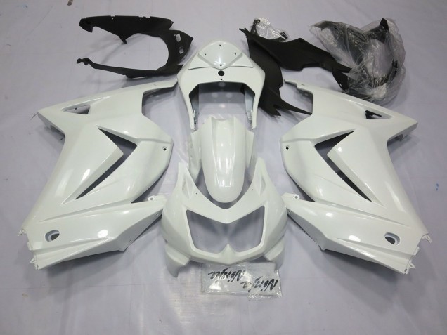 Gloss White 2008-2012 Ninja 250 Motorcycle Fairing Gloss White 2008-2012 Ninja 250 Motorcycle Fairing