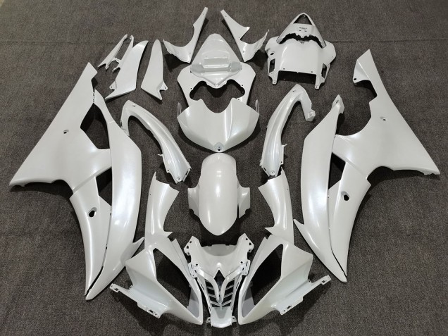 Gloss White 2008-2016 R6 Motorcycle Fairing Gloss White 2008-2016 R6 Motorcycle Fairing