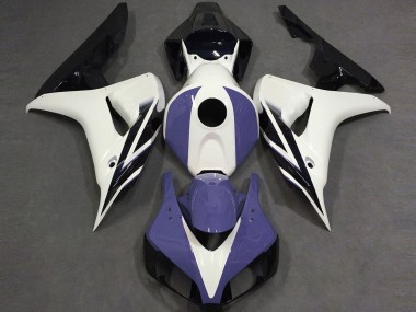 Gloss White Blue and Black 2006-2007 CBR1000RR Motorcycle Fairing