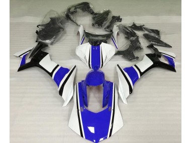 Gloss White Blue and Black 2015-2019 R1 Motorcycle Fairing