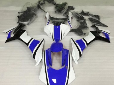 Gloss White Blue and Black 2015-2019 R1 Motorcycle Fairing