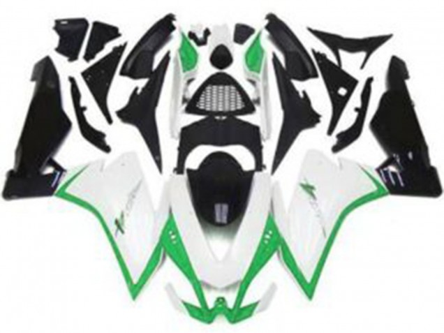 Gloss White & Green 2010-2015 RSV4 1000 Motorcycle Fairing Gloss White & Green 2010-2015 RSV4 1000 Motorcycle Fairing
