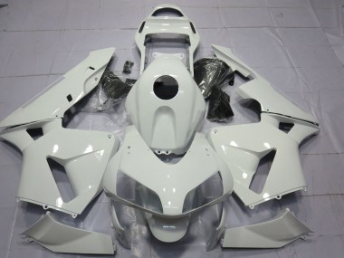 Gloss White Plain 2003-2004 CBR600RR Motorcycle Fairing