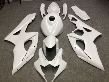 Gloss White Plain 2005-2006 GSXR 1000 Motorcycle Fairing