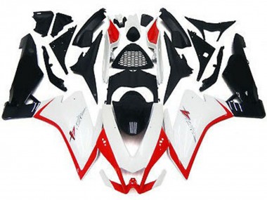 Gloss White & Red 2010-2015 RSV4 1000 Motorcycle Fairing