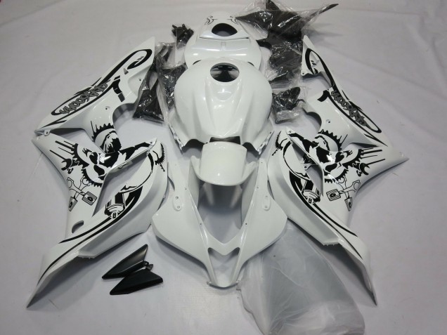 Gloss White Special Design 2007-2008 CBR600RR Motorcycle Fairing Gloss White Special Design 2007-2008 CBR600RR Motorcycle Fairing