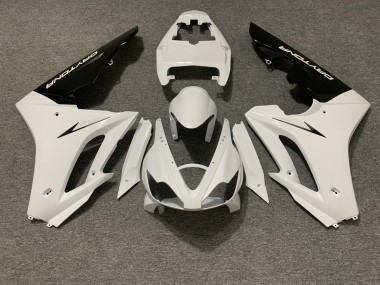 Gloss White and Black 2006-2008 Daytona 675 Motorcycle Fairing