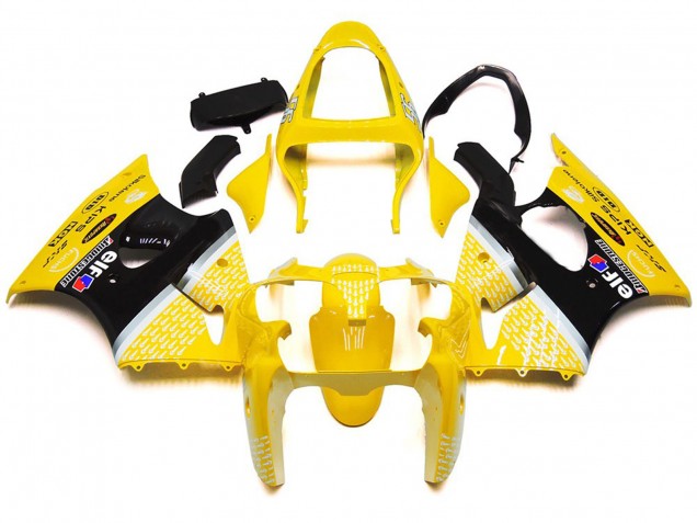 Gloss Yellow 1 2000-2002 ZX6R Motorcycle Fairing Gloss Yellow 1 2000-2002 ZX6R Motorcycle Fairing