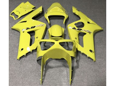 Gloss Yellow 2003-2004 ZX6R Motorcycle Fairing