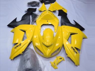 Gloss Yellow 2006-2007 ZX10R Motorcycle Fairing