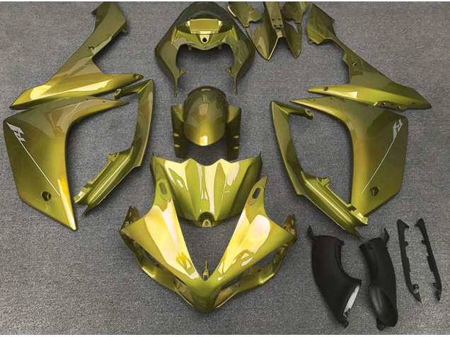 Gloss Yellow 2007-2008 R1 Motorcycle Fairing Gloss Yellow 2007-2008 R1 Motorcycle Fairing