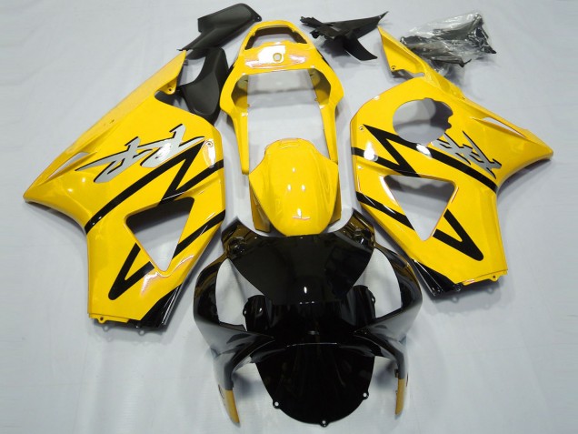 Gloss Yellow CBR Style 2002-2003 CBR954RR Motorcycle Fairing Gloss Yellow CBR Style 2002-2003 CBR954RR Motorcycle Fairing