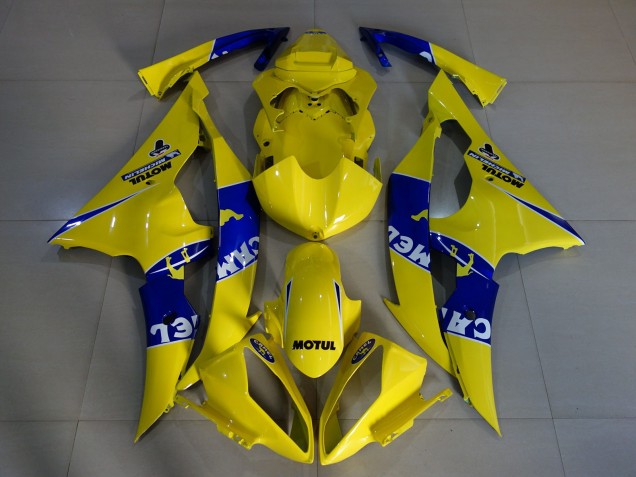 Gloss Yellow Camel 2008-2016 R6 Motorcycle Fairing Gloss Yellow Camel 2008-2016 R6 Motorcycle Fairing
