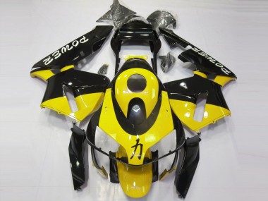 Gloss Yellow Power 2003-2004 CBR600RR Motorcycle Fairing