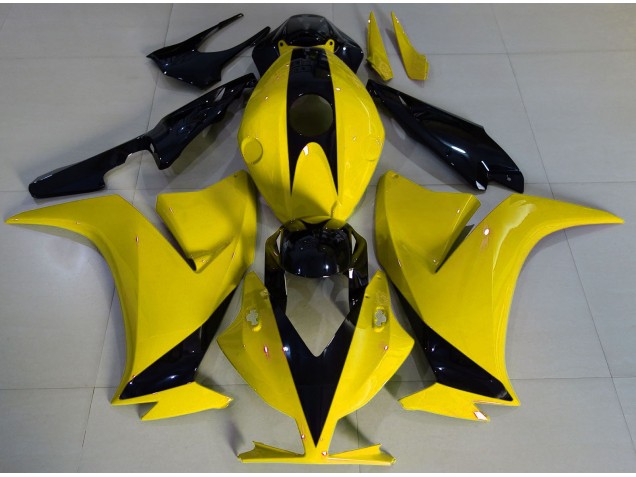 Gloss Yellow and Black 2012-2016 CBR1000RR Motorcycle Fairing Gloss Yellow and Black 2012-2016 CBR1000RR Motorcycle Fairing
