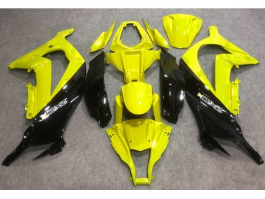 Gloss Yellow and Black 2016-2019 ZX10R Motorcycle Fairing