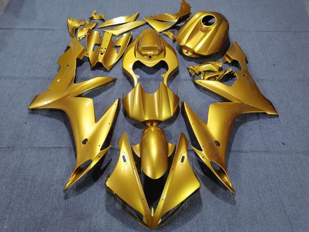 Gold 2004-2006 R1 Motorcycle Fairing Gold 2004-2006 R1 Motorcycle Fairing