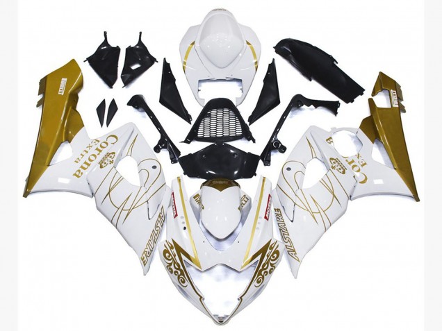 Gold Gloss Corona Custom 2005-2006 GSXR 1000 Motorcycle Fairing Gold Gloss Corona Custom 2005-2006 GSXR 1000 Motorcycle Fairing