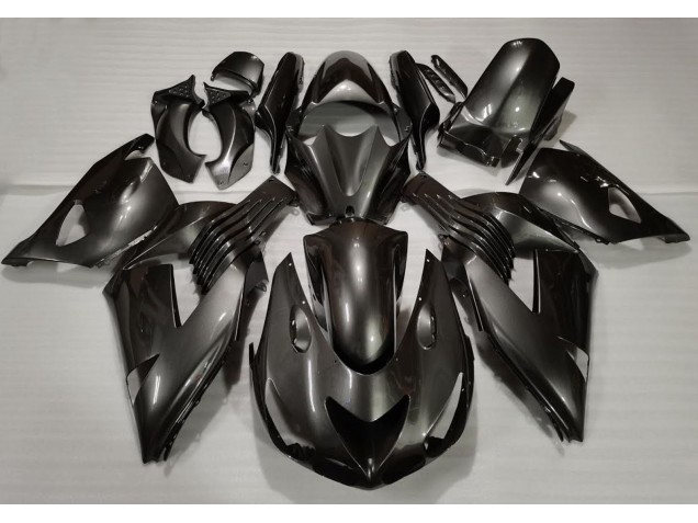 Graphite 2006-2011 ZX14R Motorcycle Fairing Graphite 2006-2011 ZX14R Motorcycle Fairing