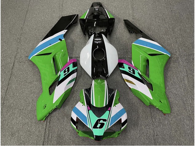 Green 6 2004-2005 CBR1000RR Motorcycle Fairing Green 6 2004-2005 CBR1000RR Motorcycle Fairing