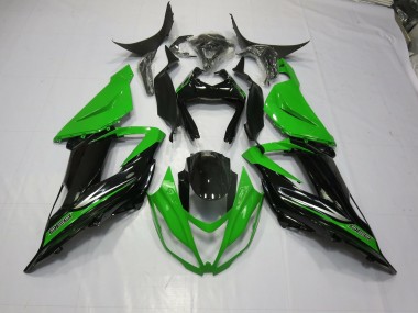 Green Black 2013-2018 ZX6R Motorcycle Fairing