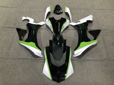 Green Black and White 2015-2019 R1 Motorcycle Fairing