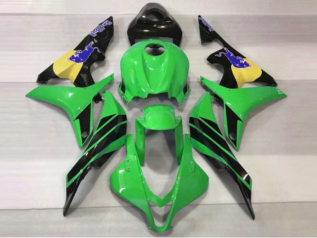 Green & Blue Bull 2007-2008 CBR600RR Motorcycle Fairing Green & Blue Bull 2007-2008 CBR600RR Motorcycle Fairing