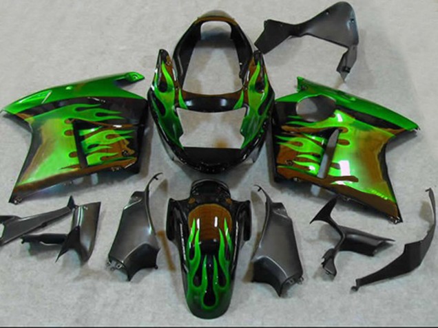Green Flame 1996-2007 CBR1100XX Motorcycle Fairing Green Flame 1996-2007 CBR1100XX Motorcycle Fairing