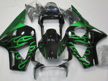 Green Flame 2002-2003 CBR954RR Motorcycle Fairing
