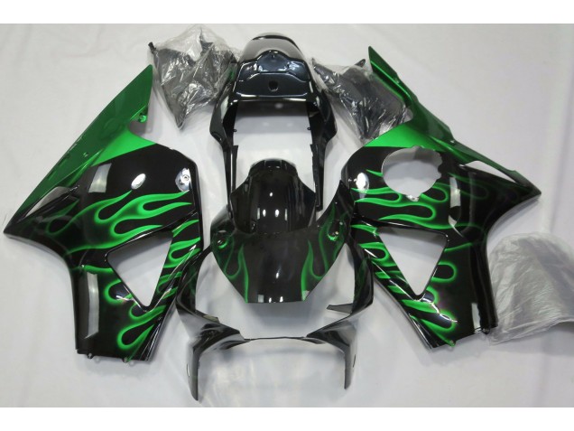 Green Flame 2002-2003 CBR954RR Motorcycle Fairing